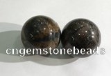 CDN1237 40mm round staurolite decorations wholesale