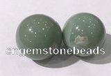 CDN1248 40mm round green aventurine decorations wholesale