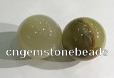 CDN1265 40mm round Afghanistan jade decorations wholesale