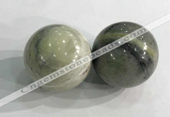 CDN1303 40mm round jasper decorations wholesale