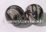 CDN1304 40mm round jasper decorations wholesale