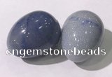 CDN1359 35*45mm egg-shaped blue aventurine decorations wholesale