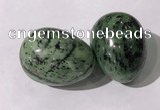 CDN1378 35*45mm egg-shaped ruby zoisite decorations wholesale