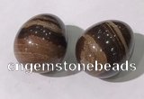 CDN1403 35*45mm egg-shaped jasper decorations wholesale