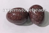 CDN1405 35*45mm egg-shaped jasper decorations wholesale