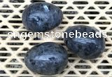 CDN322 30*40mm egg-shaped black labradorite decorations wholesale