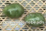 CDN339 35*50mm egg-shaped olivine decorations wholesale