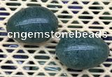 CDN353 35*50mm egg-shaped synthetic gemstone decorations wholesale