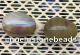 CDN361 35*50mm egg-shaped ocean agate decorations wholesale