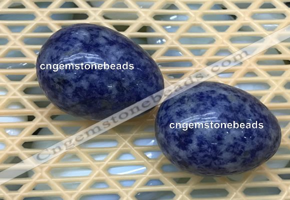 CDN365 35*50mm egg-shaped blue spot decorations wholesale