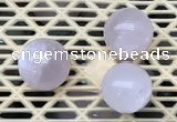 CDN370 25mm round rose quartz decorations wholesale