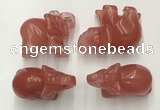 CDN385 20*40*30mm elephant cherry quartz decorations wholesale