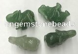 CDN387 20*40*30mm elephant green aventurine decorations wholesale