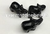 CDN404 25*50*35mm elephant black agate decorations wholesale