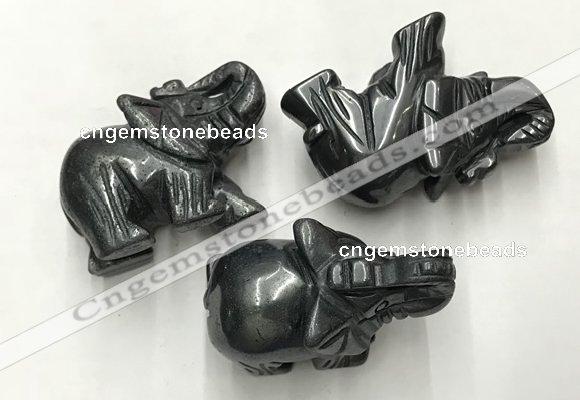 CDN406 25*50*35mm elephant hematite decorations wholesale