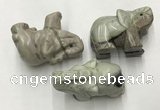 CDN409 25*50*35mm elephant picasso jasper decorations wholesale