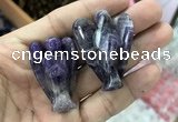 CDN472 30*40mm angel dogtooth amethyst decorations wholesale