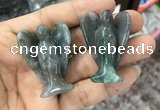 CDN475 30*40mm angel moss agate decorations wholesale