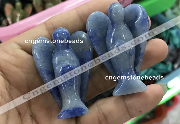 CDN494 35*50mm angel blue aventurine decorations wholesale