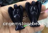 CDN496 35*50mm angel blue goldstone decorations wholesale