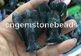 CDN500 35*50mm angel moss agate decorations wholesale