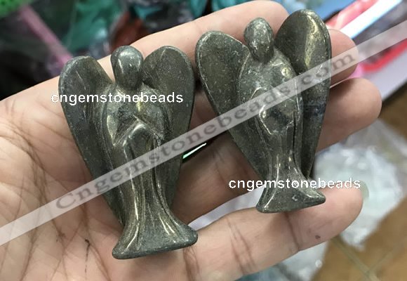 CDN502 35*50mm angel pyrite decorations wholesale