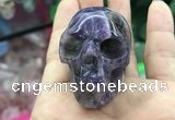 CDN552 35*50*40mm skull dogtooth amethyst decorations wholesale