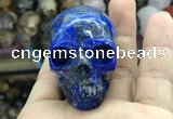 CDN560 35*50*40mm skull lapis lazuli decorations wholesale