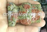 CDN578 35*50mm owl unakite decorations wholesale