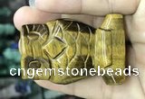 CDN579 35*50mm owl yellow tiger eye decorations wholesale