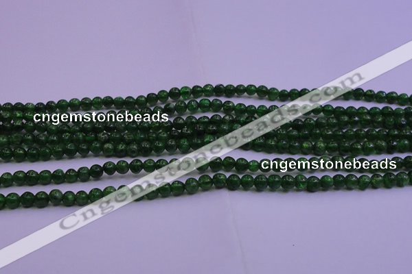 CDP01 15.5 inches 3mm round A- grade diopside gemstone beads