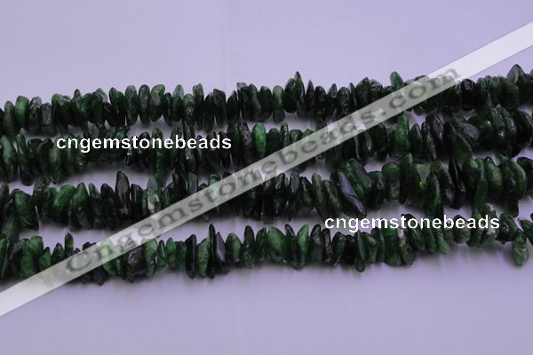 CDP71 15.5 inches 5*10mm - 8*15mm diopside chips gemstone beads