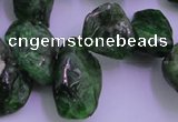 CDP75 15.5 inches 8*15mm - 10*20mm diopside chips gemstone beads