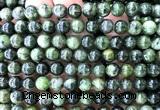 CDQ82 15 inches 8mm round diopside gemstone beads