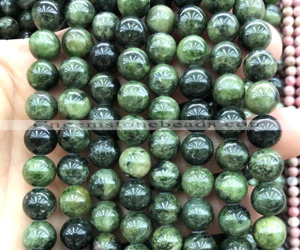 CDQ83 15 inches 10mm round diopside gemstone beads