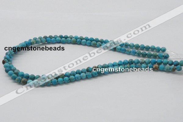 CDS01 16 inches 6mm round dyed serpentine jasper beads wholesale