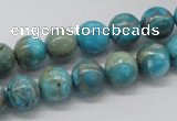 CDS03 16 inches 10mm round dyed serpentine jasper beads wholesale
