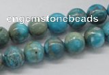 CDS03 16 inches 10mm round dyed serpentine jasper beads wholesale