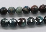 CDS07 16 inches 10mm round dyed serpentine jasper beads wholesale