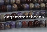 CDS276 15 inches 3*5mm rondelle dyed serpentine jasper beads