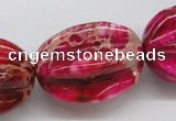 CDT23 15.5 inches 15*20mm star fruit shaped dyed aqua terra jasper beads