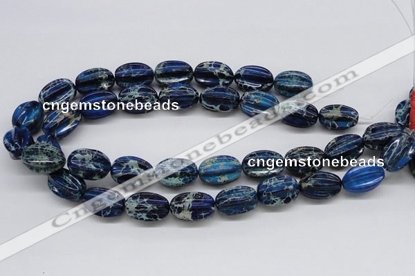 CDT61 15.5 inches 16*23mm star fruit shaped dyed aqua terra jasper beads