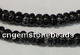 CDT685 15.5 inches 5*8mm rondelle dyed aqua terra jasper beads