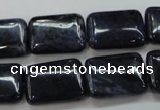 CDU09 15.5 inches 13*18mm rectangle natural blue dumortierite beads