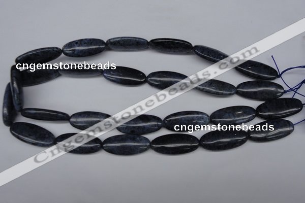 CDU130 15.5 inches 13*30mm marquise blue dumortierite beads