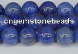 CDU342 15.5 inches 8mm round blue dumortierite beads wholesale