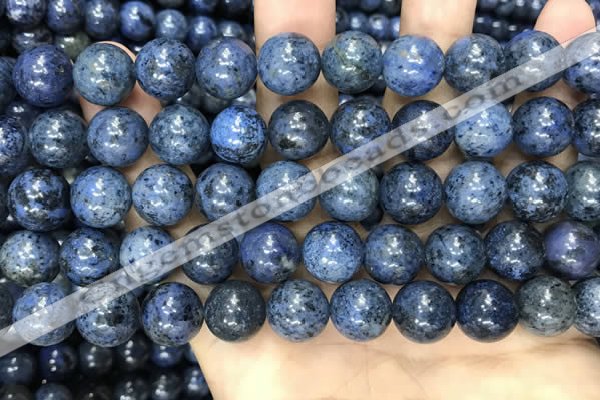 CDU354 15.5 inches 12mm round blue dumortierite beads wholesale