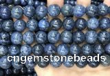 CDU355 15.5 inches 14mm round blue dumortierite beads wholesale