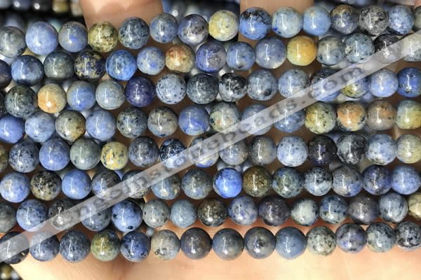 CDU361 15.5 inches 6mm round sunset dumortierite beads wholesale