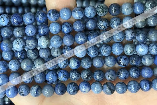 CDU367 15.5 inches 6mm round dumortierite gemstone beads